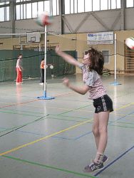 Kindervolleyball Bild